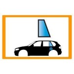 Vetro laterale auto OPEL CORSA D 5P HB 06-14 FISSO POST. DX VR SEKURISOL  - Fisso...